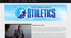 Desktop Screenshot of occupationalathletics.com